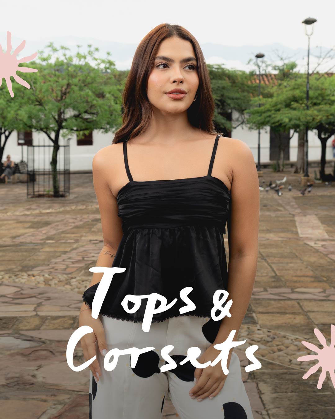TOPS Y CORSETS