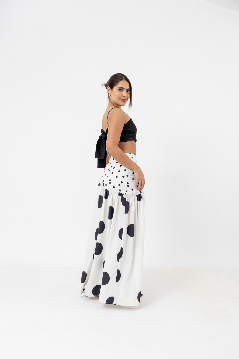 FALDA ELYRA ESTAMPADA
