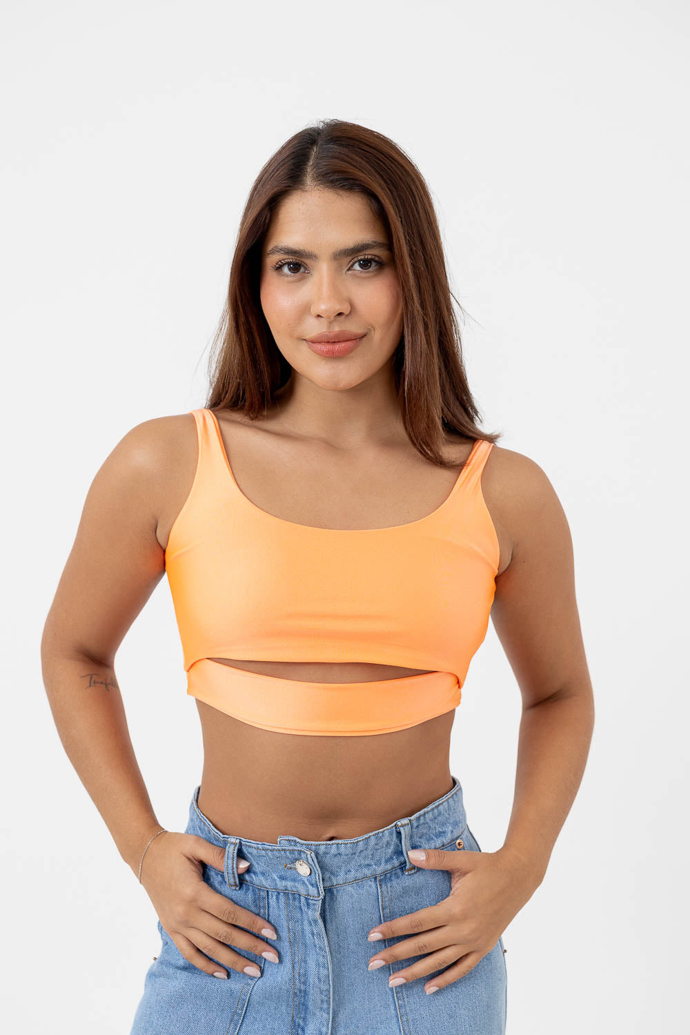 TOP DALIA NARANJA Imagen principal del producto