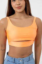 TOP DALIA NARANJA