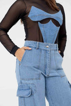 BODY BRIDAL DENIM MALLA