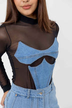 BODY BRIDAL DENIM MALLA
