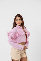 CHAQUETA CAMELIA ROSADA