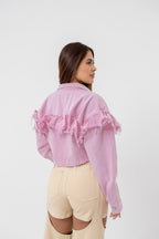 CHAQUETA CAMELIA ROSADA