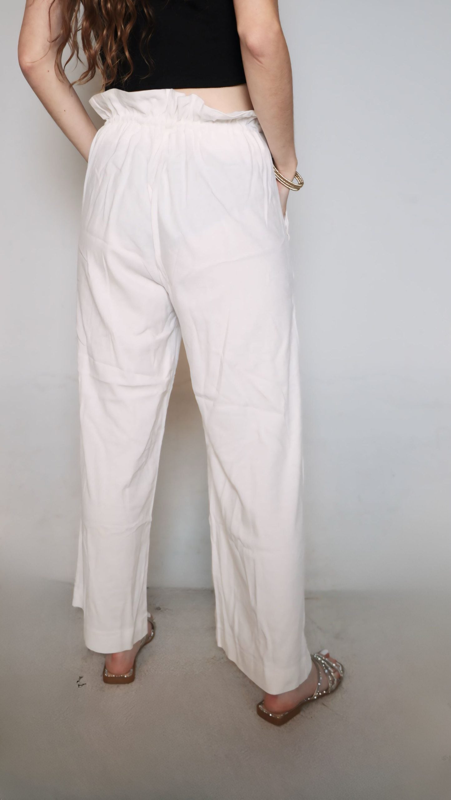 PANTALON LINO ARENA Imagen secundaria del producto