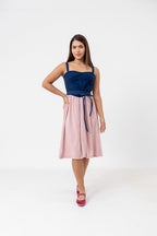 VESTIDO VERMUT ROSADO