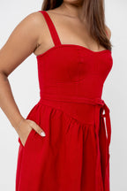 VESTIDO VERMELION