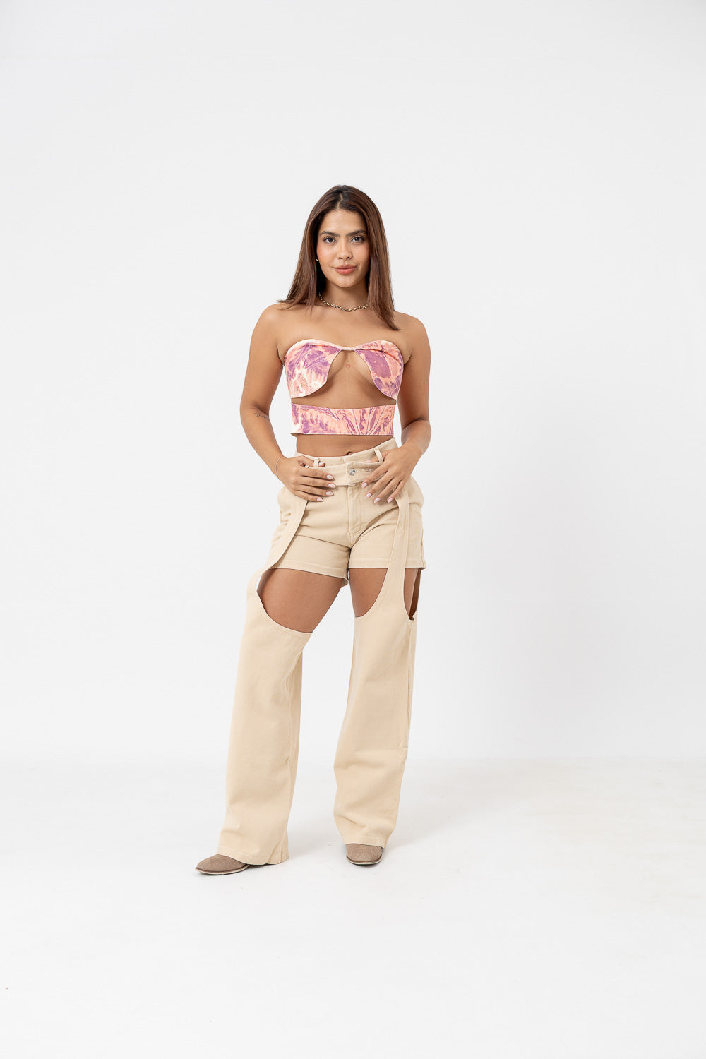 PANTALON MAGIA CREMA